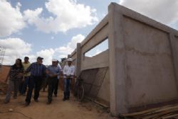 governador Simão Jatene, durante a visita das obras em Marabá