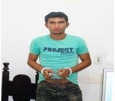 homem preso