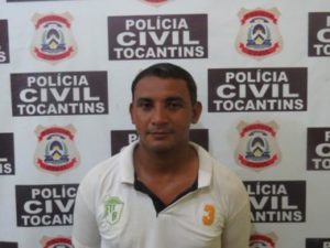 Preso em flagrante delito Edimar Dourado da Cunha, 33 anos