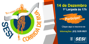 Corrida sesi de rua