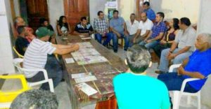 Wanderlei Barbosa (SD) em reunião com lideranças políticas