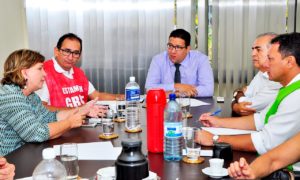 A equipe do Governo recebeu representantes dos sindicatos dos servidores da Saúde na manhã desta segunda-feira