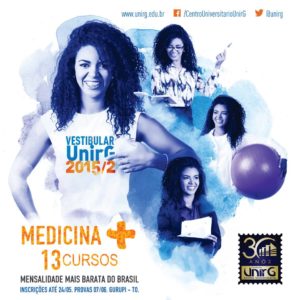 VESTIBULAR UNIRG 2015 /2