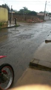 Rua de Araguatins nesta manhã
