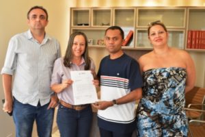 A reunião aconteceu no gabinete da deputada, em Palmas
