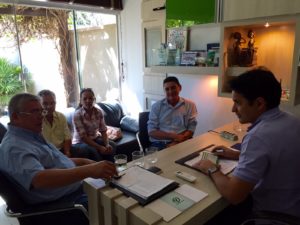 A reuniao ocorreu em Palmas, na casa de Marcelo Lélis