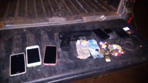 objetos apreendidos em Araguaína