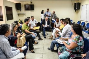 Secretário lembrou das responsabilidades de cada diretor dentro da unidade hospitalar