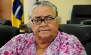 Marcelo Miranda lembrou-se da luta de Dona Raimunda em defesa das mulheres quebradeiras de coco na região do Bico do Papagaio