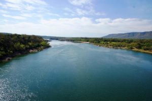 Rio Tocantins em Miracem, 2012, antes da seca. Foto: Elpídio Justino