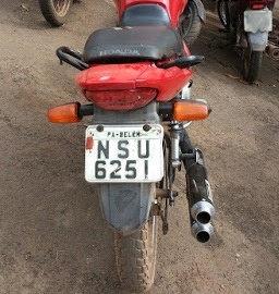 Moto apreendida