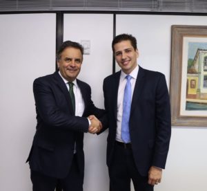 Aecio Neves e Olyntho Neto
