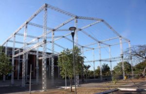 Estrutura para realização do evento