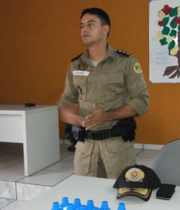 Major Valdeone - comandante do 9º BPM