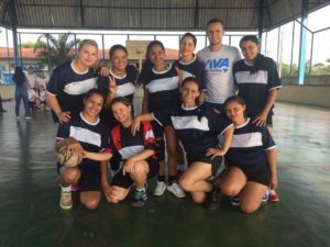 Time feminino de futsal da apae