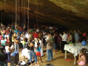 Gruta em Santa Maria