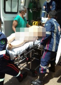 SAMU socorre vítima de tiro em Araguaína