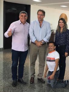 Claudio Santana e Marcelo Miranda
