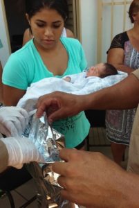 Bebê abandonado