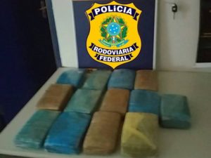 13 kg de maconha apreendidos