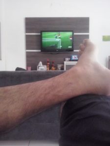 Foto que estevão postou em uma rede social