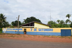 Escola 7 de setembro no Povoado Passarinho, em Tocantinópolis