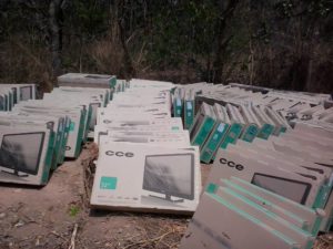 televisores apreendidos