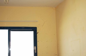 rachaduras em creche