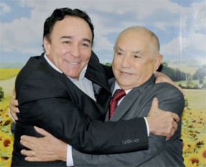Governador Siqueira Campos (PSDB) e seu vice, João Oliveira (DEM)