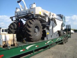 Máquina recicladora de asfalto