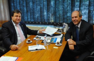 Cesar Halum (PRB-TO) e Prefeito de Araguaína