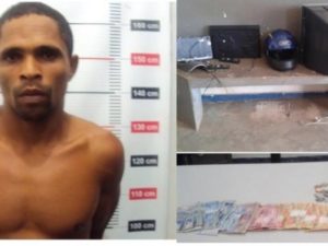 Eduardo Morais, Antônio foi autuado em flagrante pela prática de crime de receptação e trafico de drogas