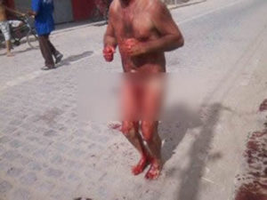 O homem, que trabalha com conserto de veículos, estava sob efeito de álcool