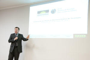 Coordenador da Rede Nacional de Laboratórios contra a Lavagem de Dinheiro, Roberto Zaina, da Secretaria Nacional de Justiça