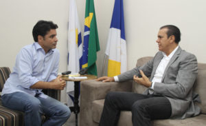 Senador Ataídes Oliveira (PROS) e Marcelo Lélis (PV)