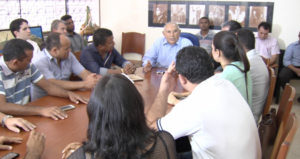 Prefeitos estiveram na sede do PSDB na capital