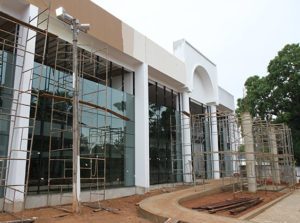 O novo prédio está sendo erguido em um terreno de 5.500 m² e terá 4.800 m² de área construída