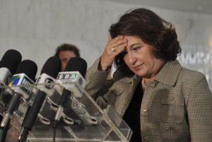 Ministra da agricultura, Kátia Abreu, afirmou que a dívida está sendo negociada, mas alegou sigilo bancário