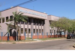 Prédio da reitoria da Unitins, em Palmas