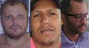 Antonio, Fabrício e Estevão são acusados de homicídio, formação de quadrilha, furto e ocultação de cadáver
