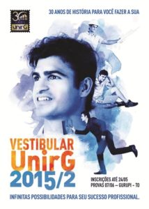 VESTIBULAR 2015 UNIRG FLYER 1 FRENTE