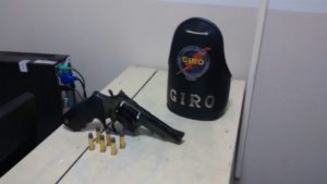 Arma apreendida durante operação da PM em Araguaína