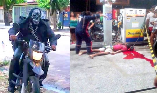 Suposto justiceiro de Teresina, “motoqueiro fantasma” atira e mata bandidos