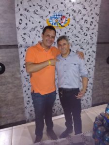 Niro e o amigo João Renildo
