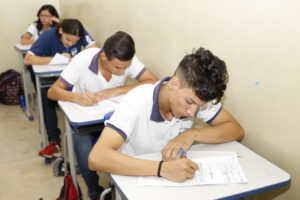 Além dos simulado do MEC, os estudantes da rede estadual de ensino do Tocantins também participam do Enem nas Escolas, realizado pela Seduc