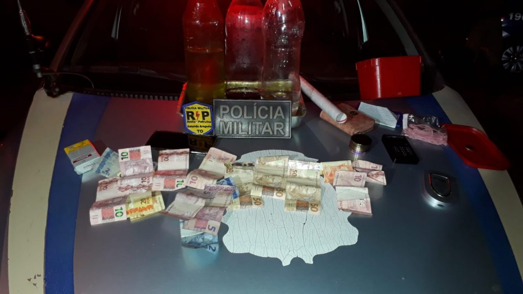 Homem que aliciava menor de idade é preso pela PM em Araguaína por tráfico de drogas