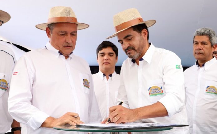 Acordo mútuo entre os governos do Tocantins e da Bahia já havia sido celebrado em junho deste ano, em evento em Luís Eduardo Magalhães - Foto: Esequias Araújo/Governo do Tocantins