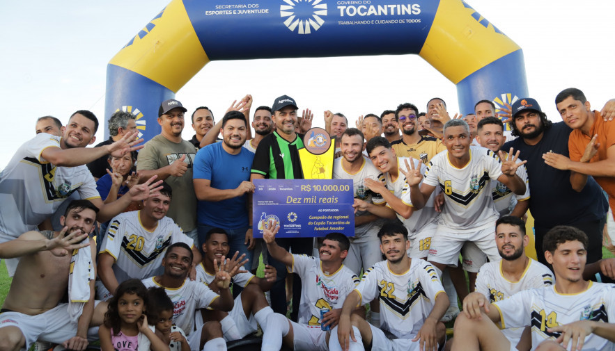 Governo do Estado percorre sete regionais com jogos decisivos pelo Copão Tocantins de Futebol Amador