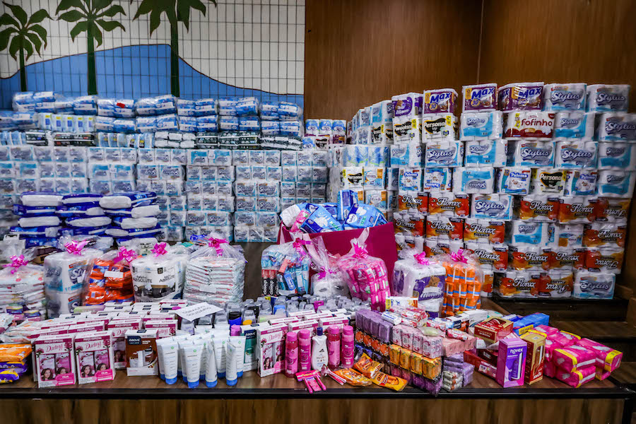 Gincana Solidária dos servidores do TCETO arrecada mais de 29 mil ítens para Liga Feminina de Combate ao Câncer