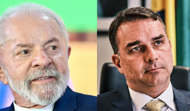 Flávio Bolsonaro e Lula estão empatados no 1º e 2º turnos no Tocantins